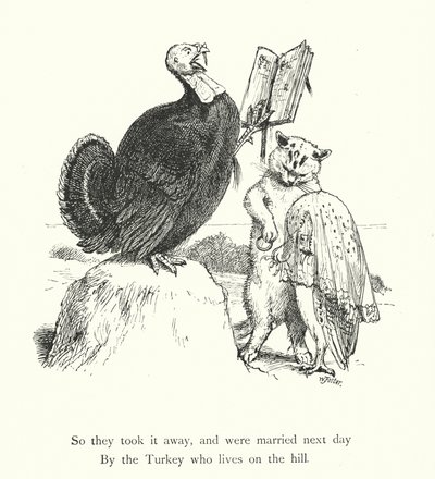 Die Eule und die Pussycat (Gravur) von William Foster