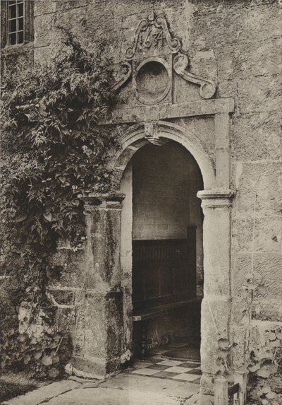 Tür, "Batemans," Burwash, Sussex von William Galsworthy Davie