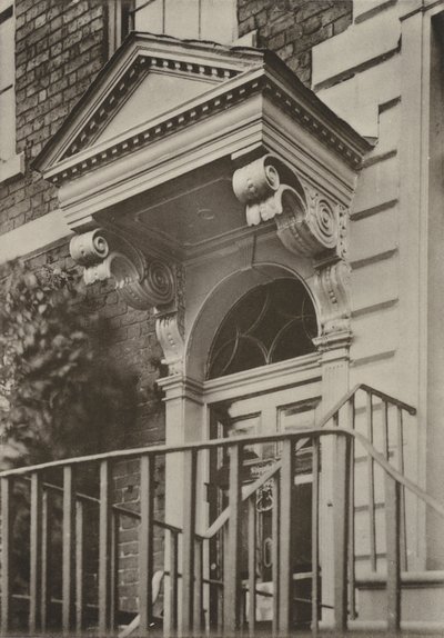 Tür, Lower Bridge Street, Chester von William Galsworthy Davie