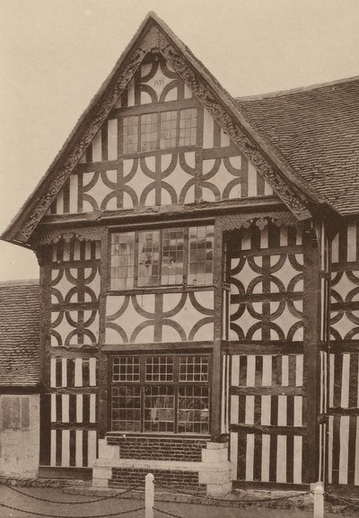 Das Mittlere Haus, Mayfield, Sussex, datiert 1575 von William Galsworthy Davie