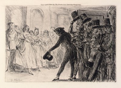 Hier ist unsere Musik, und ich stelle mir vor, sie wird erstklassig sein von William Glackens