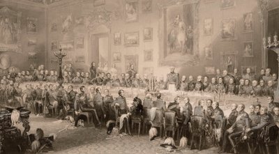 Das Waterloo-Bankett im Aspley House, 18. Juni 1836 von William Greatbach