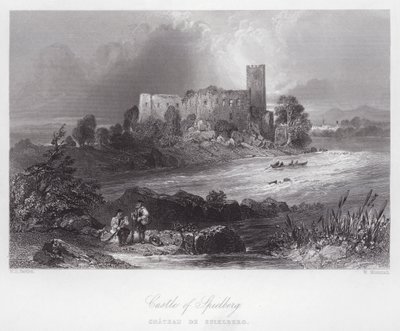 Schloss Spielberg (Gravur) von William H. Bartlett