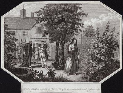 Bischof Gardiner wird von Heinrich VIII. nach seiner Versöhnung mit Catherine Parr getadelt von William Hamilton