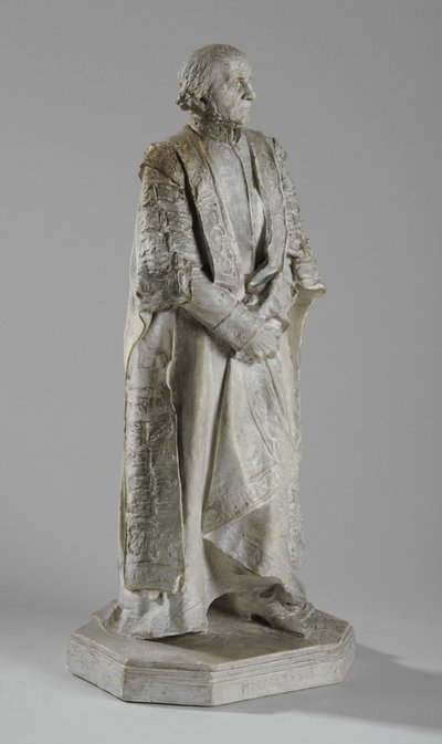 Modell für die Statue von William Ewart Gladstone am Strand, London, ca. 1905 von William Hamo Thornycroft