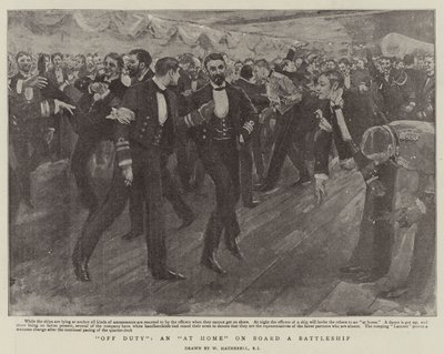 Außer Dienst, ein Zuhause an Bord eines Schlachtschiffs von William Hatherell