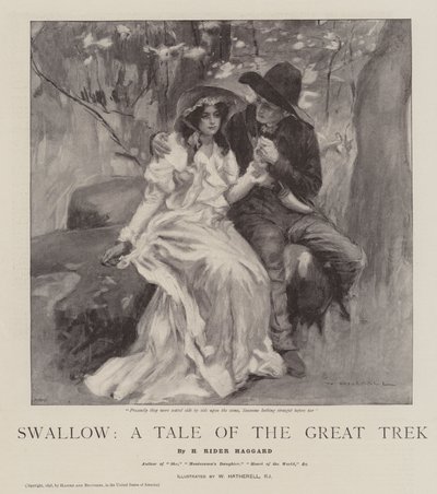 Schwalbe, eine Geschichte des Großen Trecks von William Hatherell