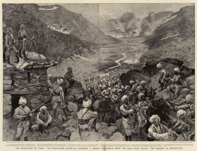 Die Evakuierung von Tirah, die Nachhutaktion am 13. Dezember während des Marsches durch das Bara-Flusstal, das Gepäck in Schwierigkeiten von William Hatherell