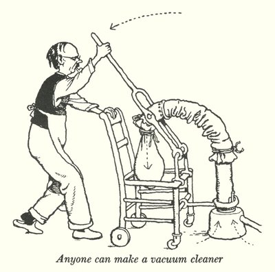 Jeder kann einen Staubsauger bauen von William Heath Robinson