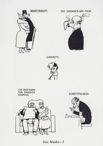 Gasmasken - I von William Heath Robinson
