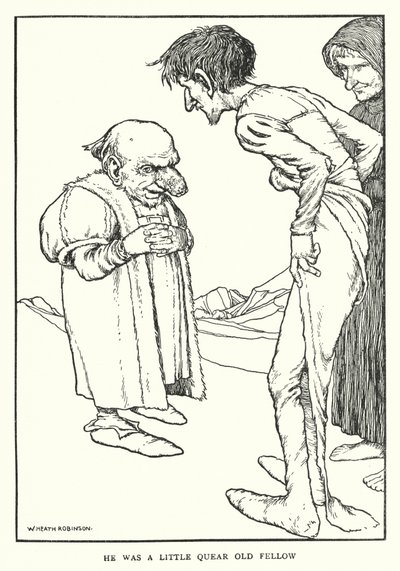 Er war ein kleiner seltsamer alter Kerl von William Heath Robinson