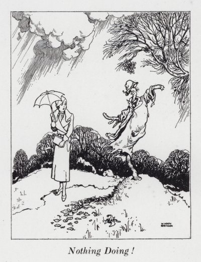Nichts zu tun! (Litho) von William Heath Robinson