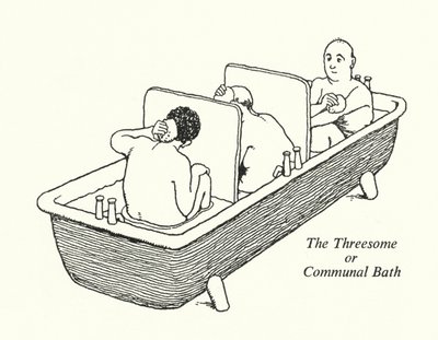 Das Dreiergespann oder Gemeinschaftsbad von William Heath Robinson