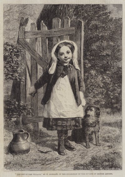 Das Haustier des Dorfes von William Hemsley