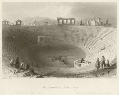 Arena von Verona von William Henry Bartlett