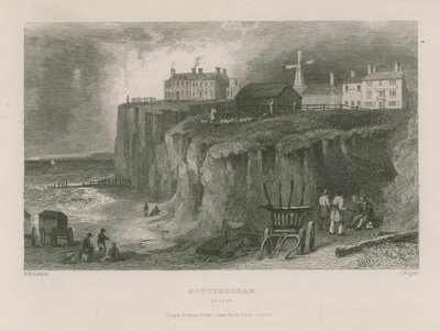 Gesamtansicht von Rottingdean von William Henry Bartlett