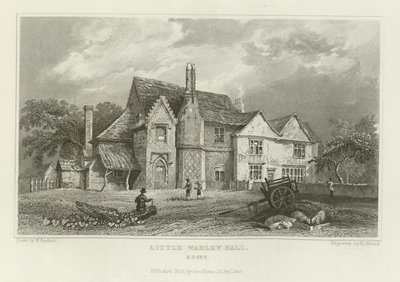 Little Warley Hall, Essex von William Henry Bartlett