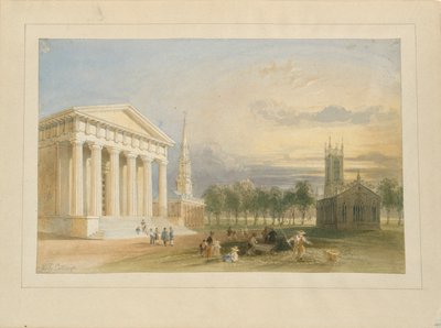 Studie für Bartlett von William Henry Bartlett