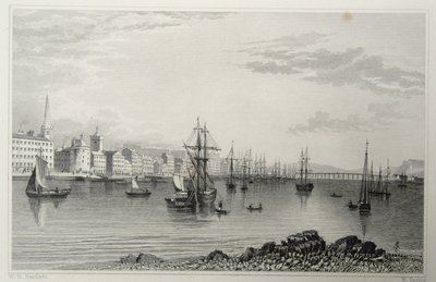 Waterford, Irland, graviert von W. Taylor von William Henry Bartlett