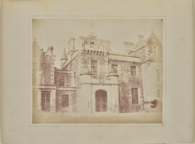 Eingangstür, Abbotsford von William Henry Fox Talbot