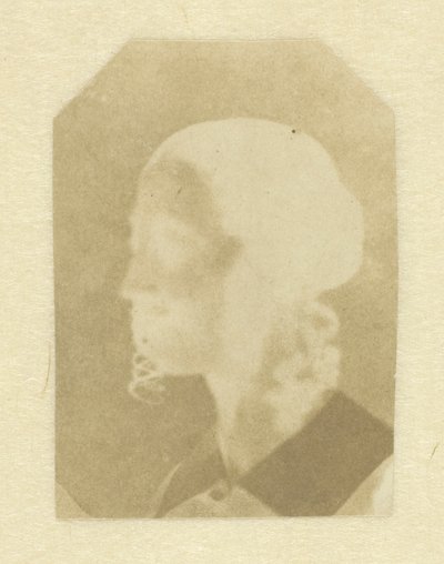 Porträt von Talbots Ehefrau (Constance) oder Halbschwester (Caroline oder Horatia) von William Henry Fox Talbot