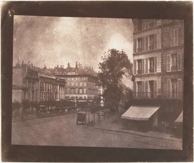 Die Boulevards von Paris von William Henry Fox Talbot