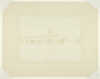 Die Brücke von Orleans von William Henry Fox Talbot