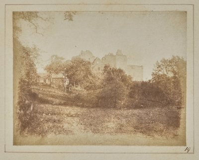 Dasselbe von der anderen Seite gesehen [Schloss Doune] von William Henry Fox Talbot