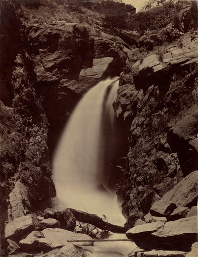 [Rainbow Falls, Ute Pass, Manitou Springs, Colorado] von William Henry Jackson