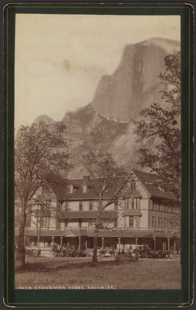 Stoneman House, Yosemite von William Henry Jackson