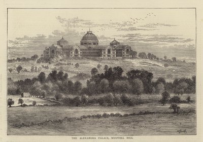 Der Alexandra-Palast, Muswell Hill von William Henry James Boot