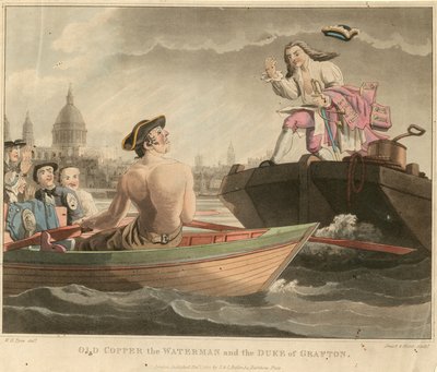 Old Copper der Wasserträger und der Herzog von Grafton von William Henry Pyne