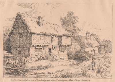 Alte Cottages von William Henry Pyne