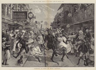 Über zwei Ozeane, Karneval in Port of Spain, Trinidad von William Heysham Overend