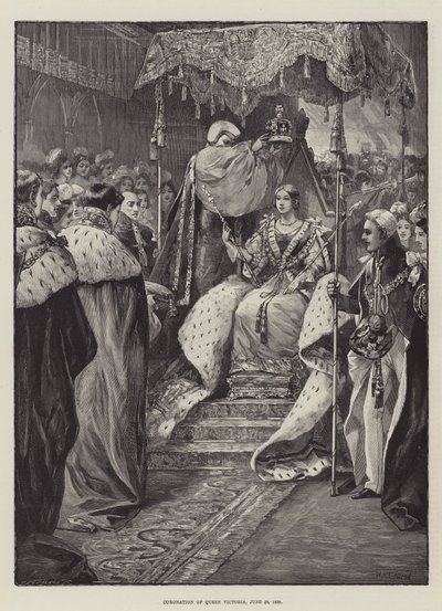 Krönung von Königin Victoria von William Heysham Overend