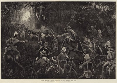 Südafrikanischer Krieg, Artillerie durchquert den Busch von William Heysham Overend