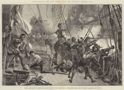 Dreihundertjahrfeier der Niederlage der Spanischen Armada, 1588 von William Heysham Overend