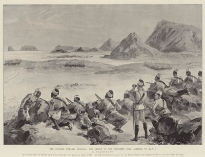 Der Vormarsch nach Dongola, die Niederlage der Derwische bei Akasheh am 1. Mai von William Heysham Overend