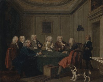 Ein Club von Herren von William Hogarth