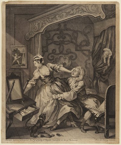 Vorher von William Hogarth