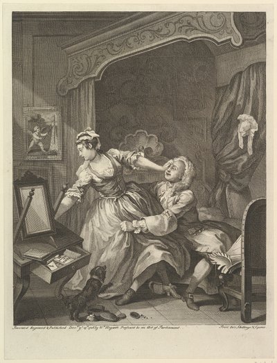 Vorher von William Hogarth