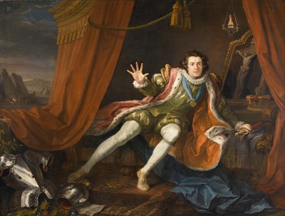 David Garrick als Richard III von William Hogarth