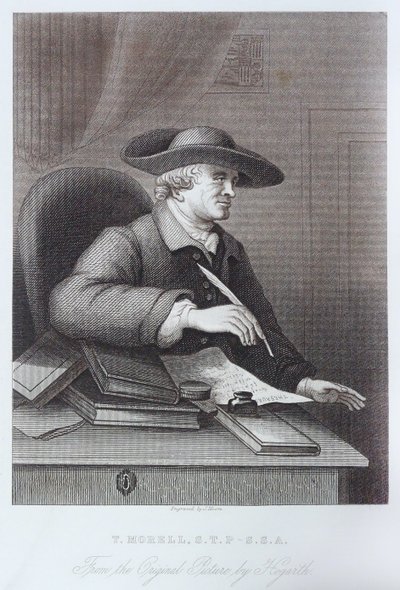 Gravur von T. Morell von William Hogarth von William Hogarth