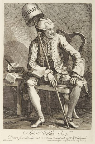 John Wilkes von William Hogarth
