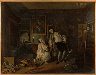 Marriage A-la-Mode: 5. Das Bagnio von William Hogarth