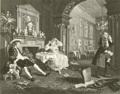 Marriage A La Mode von William Hogarth