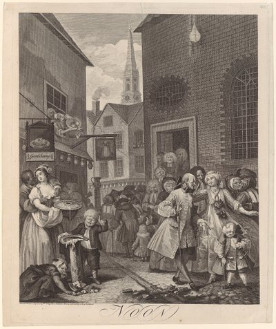 Mittag von William Hogarth