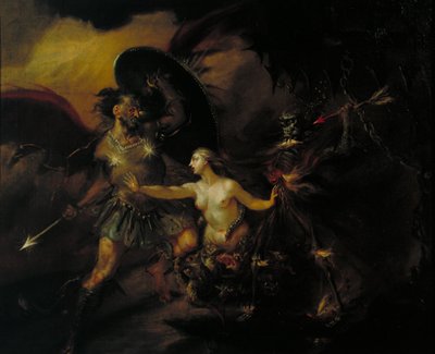 Satan, Sünde und Tod (Eine Szene aus Miltons `Verlorenes Paradies