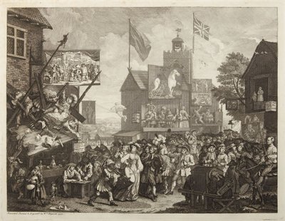 Southwark-Messe von William Hogarth