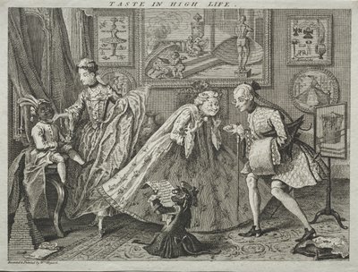 Geschmack im hohen Leben von William Hogarth